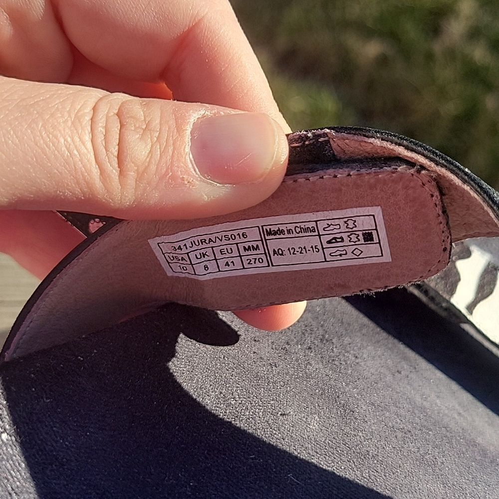 Vionic Jura zebra print sandal size 10 - Picture 7 of 7